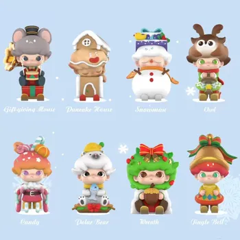 Specifinio Pobūdžio Dimoo Kalėdų Seriją Pradėjo Aklas Lauke Kawaii Žaislai, Lėlės Mielas Anime Paveikslas Dovanų