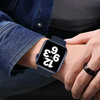Sporto Diržu, Apple watch band 44mm 42mm 40mm 38mm Elastingumą Spausdinti silikono apyrankę iwatch serijos 3 4 5 SE 6 watchband 95931