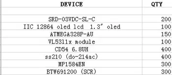 SRD-03VDC-SL-C IIC 12864 ATMEGA328P-AU... 167832