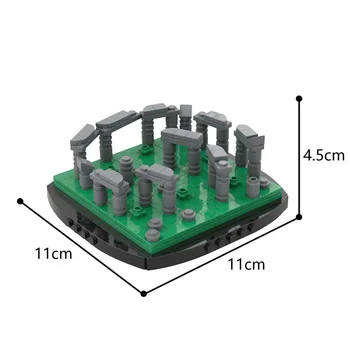 SS Mini Stonehenges Modelis Statyba Blokai, Plytos 