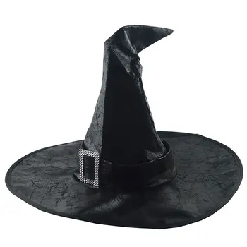 Suaugusių Vyrų, Moterų Magijos Mokyklos Rūšiavimo Skrybėlę Raganavimas Ir Wizard Hat 50240