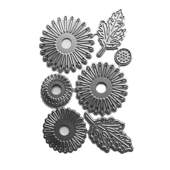 Sunflowers Metal Cutting Dies Stencil Scrapbooking DIY Album Stamp Paper Emboss 107754