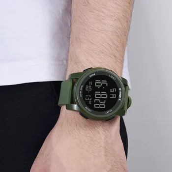 Synoke Vyrai Laikrodžiai Daugiafunkcinis Karinės Sporto Laikrodis Led Digital Dual Judėjimo Žiūrėti Sporto Laikrodis Vyrų Relogio Masculino 4419