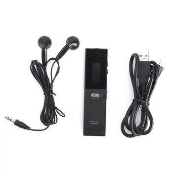 T11 Diktofonas Nešiojamų Triukšmo Mažinimo Metalo 16GB Balso Skaitmeninio Garso Įrašymo Pen Biuro 5487