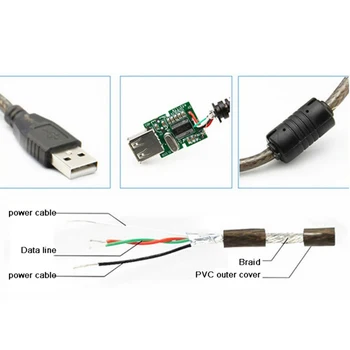 Tinka tolimojo Ryšio Įranga USB2.0 Signalo Stiprintuvas Prailginimo Laido Adapteris 158938