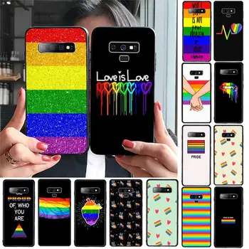 TOPLBPCS Gėjų, Lesbiečių LGBT Vaivorykštė telefono dėklas Samsung Galaxy orlaivį a310 A3 A6 plius A7 A530 A8 plius A9 10 30 20 50 70 40 A30S A50S 179065