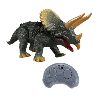 Triceratopsas Dinozaurų Žaislas Modeliu Nuotolinio Valdymo Berniukas Vaikas Dinozaurų Pasaulyje tvarkyti Vaikų, Gyvūnų Žaislai Dovana 81913