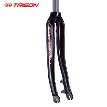 Trigon MC01A MTB vientisas visas anglies pluošto šakutės ultra-light kalnų dviračių šakės 26