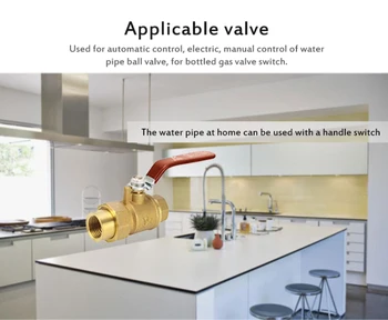 Tuya Zigbee Automatinis Vandens/dujų Vožtuvas Manipuliatoriaus Sklendės Jungiklis Laikmatis APP Kontrolės Paramos Alexa, Google Smartthings Smart Home 162784