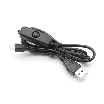 USB, Micro USB, Įkroviklio Maitinimo Laidas Laidas su įjungimo/Išjungimo Jungiklis Aviečių Pi Rekomenduojamas Maitinimo Bent 700mA