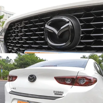 Už Mazda 3 Axela 2020 ABS Automobilio Logotipas Vairas Lipdukas, Priekinės Grotelės, Galinis Kamieno Bagažinės Emblema Anglies Ženklelis Priedai 84319