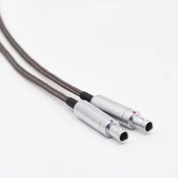 Už Sennheiser HD800 HD800s HD820 D1000 Ausinių Upgrad kabelis 4.4 mm balansas monokristalo vario sidabruotas kabelis 99.999% 107828