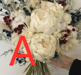 Vestuvių, vestuviniai aksesuarai, turintis gėlių 3303 ZK19