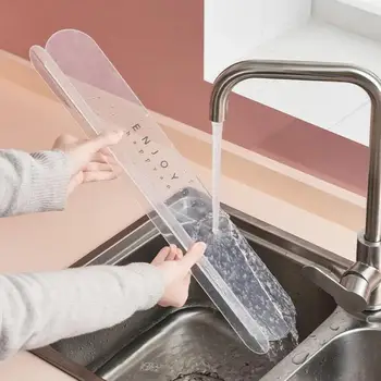 Virtuvės Skaidrus Kriaukle Vandens Purslų Guard Anti-vandens Valdyba Pertvara Plokštės Vandeniui Ekrano Namų Patiekalas Vaisių Plovimo Reikmenys