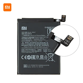 Xiao mi Originalus BN47 4000mAh Bateriją Xiaomi Mi A2 Lite/ Redmi 6 Pro BN47 Aukštos Kokybės Telefoną, Baterijos Pakeitimas