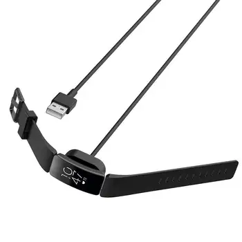 15cm/100cm USB Įkrovimo Kabelis Fitbit Inspire/ Inspire HR Apyrankė Įkroviklis Pakeitimo Priedai