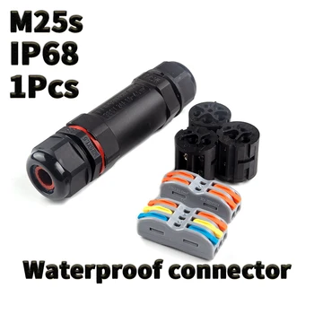 1PCS M25s 2Pin 3Pin 4Pin 5Pin Vandeniui jungties laido jungtis LED jungtis IP68 
