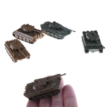 1PCS/Set 1:144 Masto Gatavo Modelio Žaislas 4D Smėlio Lentelė Plastiko Tiger Tankai II Pasaulinio Karo Vokietija Pantera Bakas