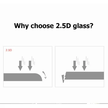 2.5 D Grūdintas Stiklas Oukitel C10 C11 C12 C13 C15 C16 C17 Pro C8 C21 C22 C23 Pro Screen Protector, Padengti Plėvele, Skaidraus Stiklo