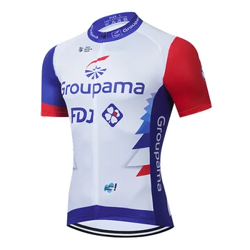 2021 FDJ Dviračių Komanda Jersey 20D Dviračių Šortai Nustatyti Ropa Ciclismo MenS MTB Vasaros Prancūzijoje Dviračiai Maillot Apačioje Drabužiai