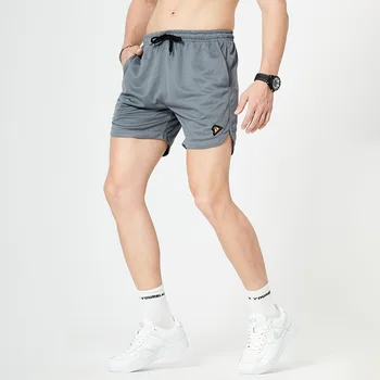 2021 Vasaros Mens Vientisos Spalvos Sporto Šortai Lauko Veikia Jogger Vyrų Atsitiktinis Sporto Šortai Kvėpuojantis Plonas Laisvas Mens Kelnės