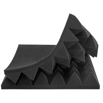 24 Vnt Akustinių Putų Plokštės,Garsą Sugeriančios Slopinimo Sienos Putų Piramidės 2 Colių Akustinių Gydymas,40X30X5 cm