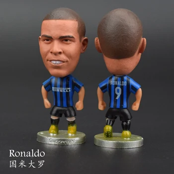 6.5 cm Brazilijos Ronaldo Kilnojamojo sąnarių dervos modelio darbo vietų, žaislas automobilis papuošalų, žaislų veiksmų skaičius, lėlės kolekcines dovana