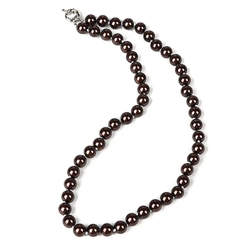 7 mm Translucence karoliukai pridėti Black pearl saldainiai Sintezė perlų vėrinį, paslaptingas ir gražus