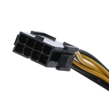 8 Prisegti prie 8 Pin EPS Vyrų ir Moterų Galia Pratęsimo PSU Mainboard Power Extension Adapter Cable