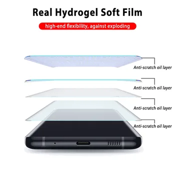999D 3Pcs Samsung Galaxy A51 A31 A41 A71 A01 Core A30s A50 Apsauginis Stiklas Hidrogelio Filmas Apie Samsun 51 Screen Protector, 3D