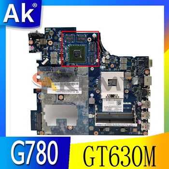 Akemy QIWG7 LA-7983P Lenovo G780 Nešiojamas Plokštė PGA989 HM77 DDR3 GPU GT630M GT635M Testas