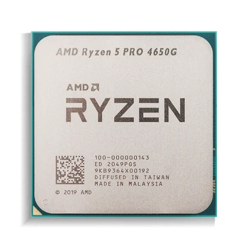 AMD Ryzen 5 PRO 4650G R5 PRO 4650G 3.7 GHz Šešių Branduolių Dvylikos Siūlų 65W CPU Procesorius L3=8M 100-000000143 Lizdas AM4 nr. ventiliatorius