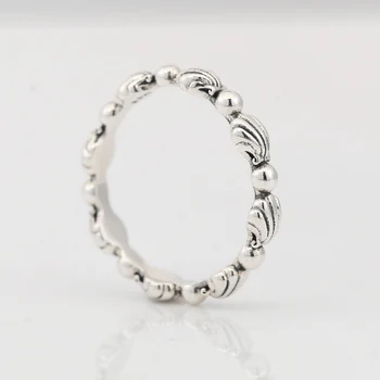 Autentiškas S925 Kriauklių Žiedas Moterims Vestuves tinka Lady Fine Jewelry Mergina Pirštu anel Dovana