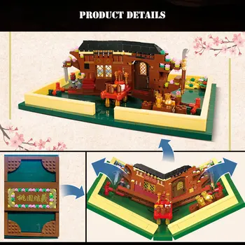 BZDA Trijų Karalysčių Tema Serijos Istorinio Pastato Blokus Lėlės Modelis CaoCao ZhaoYun Plytų Kalėdų Dovanos Vaikams Žaislų Gimtadienis