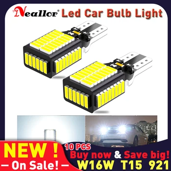 Canbus W16W T15 920 921 912 LED 4014 54 Chip Atvirkštinio Lemputės Atsarginės automobilių Stovėjimo Šviesos Žibinto Lemputės Super Bright White Jokių Klaidų