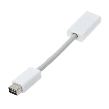 CYDZ 10cm HDMI suderinamus Moterų Vaizdo Mini DVI Male Kabelio su Adapteriu Apple Mac book 
