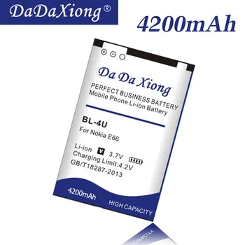 Da Da Xiong 4200mAh BL-4U Li-ion Telefono Baterija 