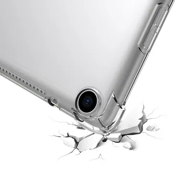 Dangtelis Skirtas Samsung Galaxy Tab 8.4 2020 Tablet Atveju TPU Silicio Skaidrus SM-T307U 8.4 Colių Plonas oro Pagalvė Padengti Anti-rudenį