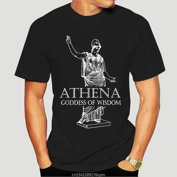 Derliaus Deivė Atėnė Wisdoms graikų Mitologijoje Dizaino Marškinėliai Lycra, Four Seasons New Style Simbolių Per Dydžio Marškinėlius