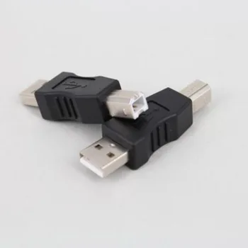 Didelės Spartos USB 2.0 type A Male B tipo Male USB Spausdintuvo, Skaitytuvo Adapteris duomenų sinchronizavimo Jungtis Keitiklio Jungtis