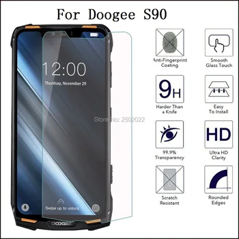 Grūdintas Stiklas Doogee S90 Pro Stiklo Screen Protector 2.5 D 9H Premium Grūdintas Stiklas Doogee S90 Apsauginės Plėvelės