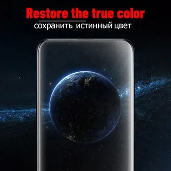 Hidrogelio Filmas Xiaomi Redmi 10 Pastaba 10S 9 9S 9T 8 7 Pro 8T 9A 9C 8A Pilnas draudimas Screen Protector, Raudona Mi K40 K30 Ne Stiklo