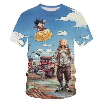 Japonų anime, vyriški t-shirt hip-hop Harajuku mados animacinių filmų anime t-shirt 3dt marškinėliai berniukui gatvės kawaii drabužiai