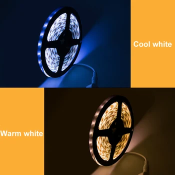 Jutiklis LED Šviesos Juostelės Ranka Valyti Jutiklis Judesio Jutiklis-Jungiklis ir Dimmable USB DC 5V Lempa Virtuvės, Miegamojo, Vonios kambario Apšvietimas