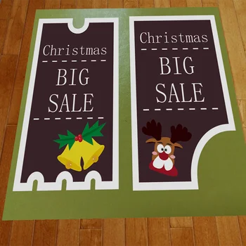 Kalėdų didysis išpardavimas vinilo lipdukas lape spausdinimas, pakavimo dėžėje arba butelyje