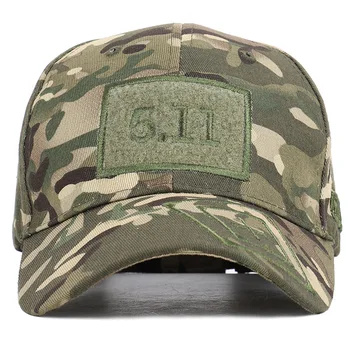 Kariuomenės Kamufliažas Reguliuojamas Beisbolo Kepurė vyrams Žalia Taktinis Džiunglių Skrybėlę Laisvalaikio Velcro Karinės moterų Bžūp