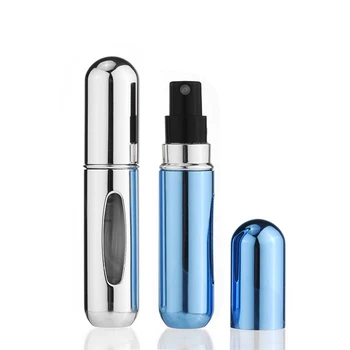 Kvepalai padalinta butelio dugne, pripildytas aukštos kokybės kosmetika purškimo butelis, nešiojamų kelionių padalinta butelio stiklo purškimo butelis tuščias