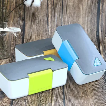Kūrybos Japonų Stiliaus Microwaveable Priešpiečių Dėžutė Telefono Turėtojas Nešiojamų nepralaidžiose Bento Pietūs Lauke Berniukų ir Mergaičių Bento Pietūs Lauke