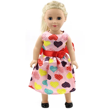 Lėlės Drabužiai Suknelė Tinka 18 Colių Amerikos&43 CM Reborn Baby Lėlės OG Mergina Lėlės Rusijos Lėlės 