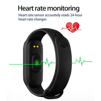 M6 Išmaniųjų Laikrodžių Apyrankės Fitness Tracker Rankogaliai Širdies Ritmas, Kraujo Spaudimo Monitorius Pedometer Sporto Žiūrėti Dirželis Smartband